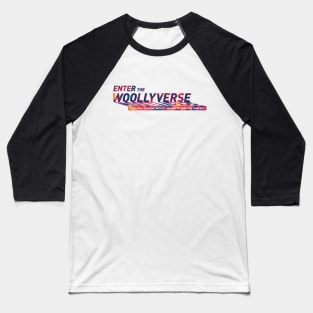 Woollyverse Logo Paint 9 Baseball T-Shirt